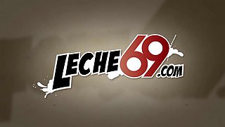 Nacho tries out a doll - Leche69