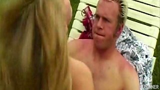 Poolside Action Hot Vintage Porn