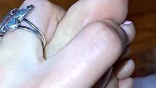 Black Amateur Explore Hot Foot Fetish