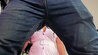 Cheep looking amateur milf brunette Vannah