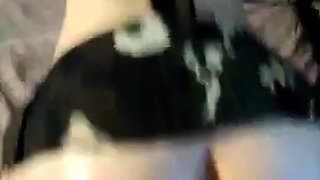 Argentinian Amateur with a Big Ass Rides Cock on Webcam