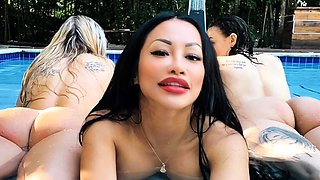 Hot teens group sex and jizz