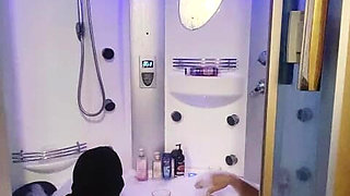 Arab Fun in the Shower