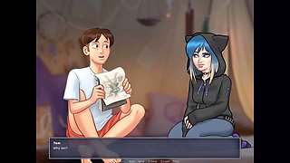 Summertime saga: I’ll show you my milk jugs and you show me your manstick