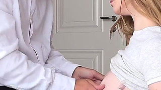 A Busty Slut Invited a Big-dicked Guy to a Threesome, Who Fucked Her Boyfriend and Pussy, Cumming in Him