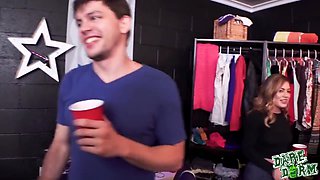 Jade Kush, Alyce Anderson And Nadya Nabakova In College Party Turns Into All Out Fuck Fest
