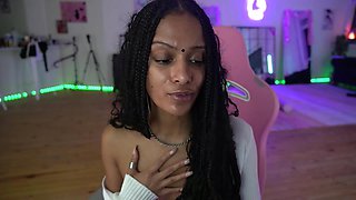 Black Indian Teen Camgirl - Amateur solo