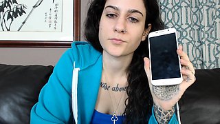 Brunette Solo Webcam Masturbation