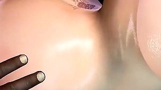 3D Big Ass College Slut Naked Her Huge Boobs Got Fucked so Hard