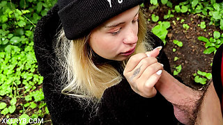 PLEASE let me taste your cum I want it so bad in the Forest POV
