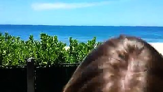 Blonde Blowjob Outdoor
