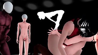 Horny 3D punk rock stud getting fucked hard anally