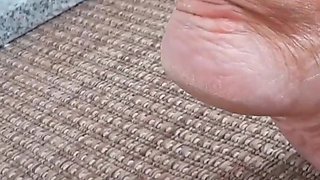 Amateur Blonde Mature Wife Enjoys Feet Worship
