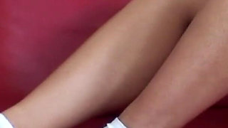 I hunt my cunt - Young Slovakian student Susan rubs her pussy after class