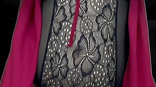 MILF in Bondage Spreads Her Pussy