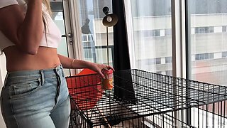 Lord Goddess Maria - Degrading My Caged Slave