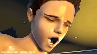 Hot Stepmom Titty Fucks Stepdad - 3D Hentai Animation