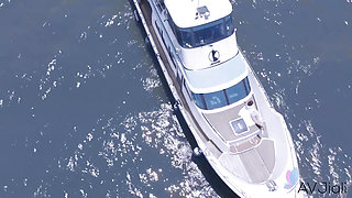 Jin and Her Friends Take a Boat Ride and She Fucks the Captain