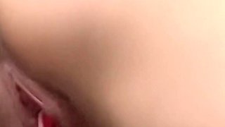 18 Year Old Girl Masturbates by Rubbing Her Pussy on a Pillow