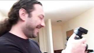 Sweet BTS with hot lesbians Tina Martinez and Gina Bitch