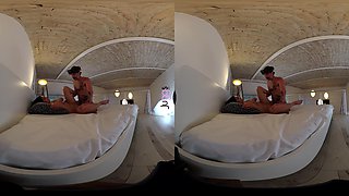 Gypsy Teen - Ep. 7: Busty Hot Shag - Voyeur Version; Big Tits Brunette Amateur