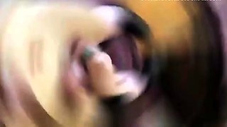 Donkey Dick Goth TS Blows A Massive Load