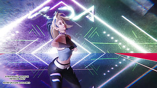 MMD MAVE - PANDORA Sexy Kpop Dance KDA Ahri Akali Kaisa Seraphine Evelynn League Of Legends 4K
