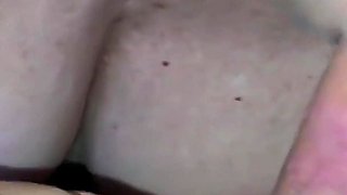 Omg!!! Old Grandma Shows Big Tits and Sucks Younger Man's Cock
