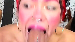 Oral in the Car with Testicles in Mouth
