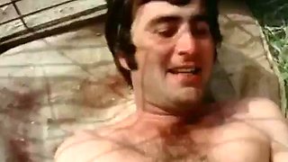 Retro Outdoor Bath for Pig Keeper