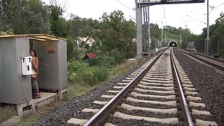 Ass Fuck With Hot Teen In The Public Place