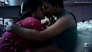 Indian Tamil Village House Wife Lips Kissing