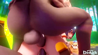 Xiangling Animation Compilation Genshin Impact Hilichurl Hentai Porn