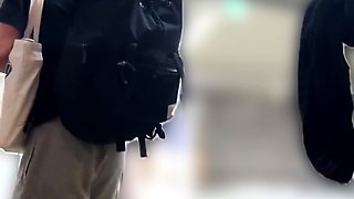 Amateur hottie fucked outdoor in public