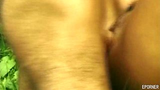 Short Haired Retro Mature Had sex In Garden