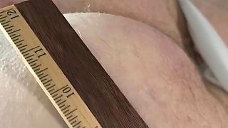 Spreading amateur ass wide POV