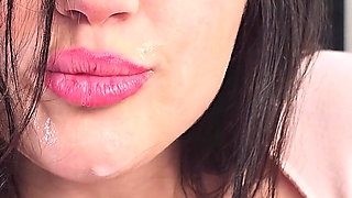 Cheating Latina Girlfriend Comes Home with a Facial and Cum Soaked Panties