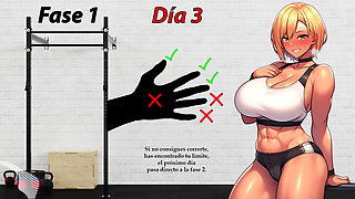 Spanish JOI. Suffer from pleasure: Like feeling the most frustrating orgasm possible.