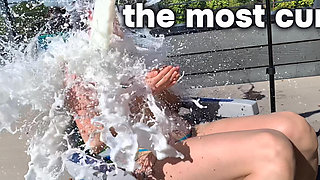 Milk Splash the Most Cum My Stepbrother Used My Hole and Cum in Me While My Step Parents Are in the Next Room