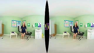 Back To Health - Hot Redhead Solo Vr Striptease