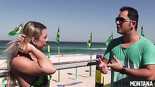 Brad Montana featuring Fernandinha Fernandez's big cock xxx