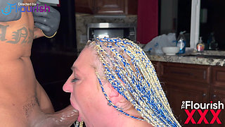 Livie Blainn and Bossmane Dre at 2am in Kitchen