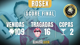 Bukkake Latin - Rosex Argentina Culona Receives Sperm by the Liter.