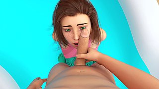 Milfy City - Full Part 8 - First Date with My 18 Yo Cute Stepsister