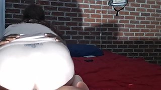 Suck Hard And Rode The Big Dick Monster