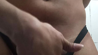 Very Hot Today I wore my black bikini scene 03
