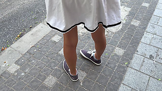 Pervert Approached Me at Bus Station... I Couldn’t Resist His Teasing