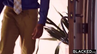 Natalie Porkman Takes Huge BBC in Hardcore Interracial Scene - Blowjob, Doggystyle & Facial