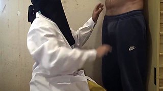 Real Is Shocked When A Muslim Nurse Touches His Big Cock 5 Min - Virgin Boy