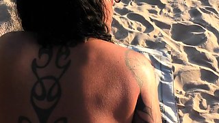 Public Beach Anal Adventure With A Horny Milf